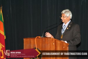 J’pura University Toastmasters Club launching ceromony