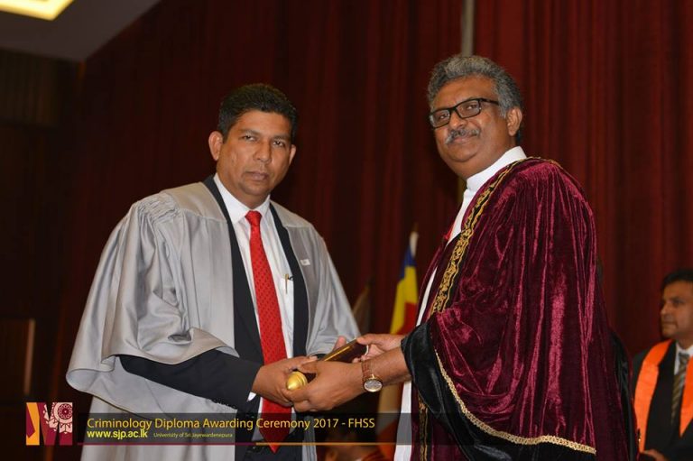 Criminology Diploma Awarding Ceremony 2017 - FHSS (18) - USJ ...