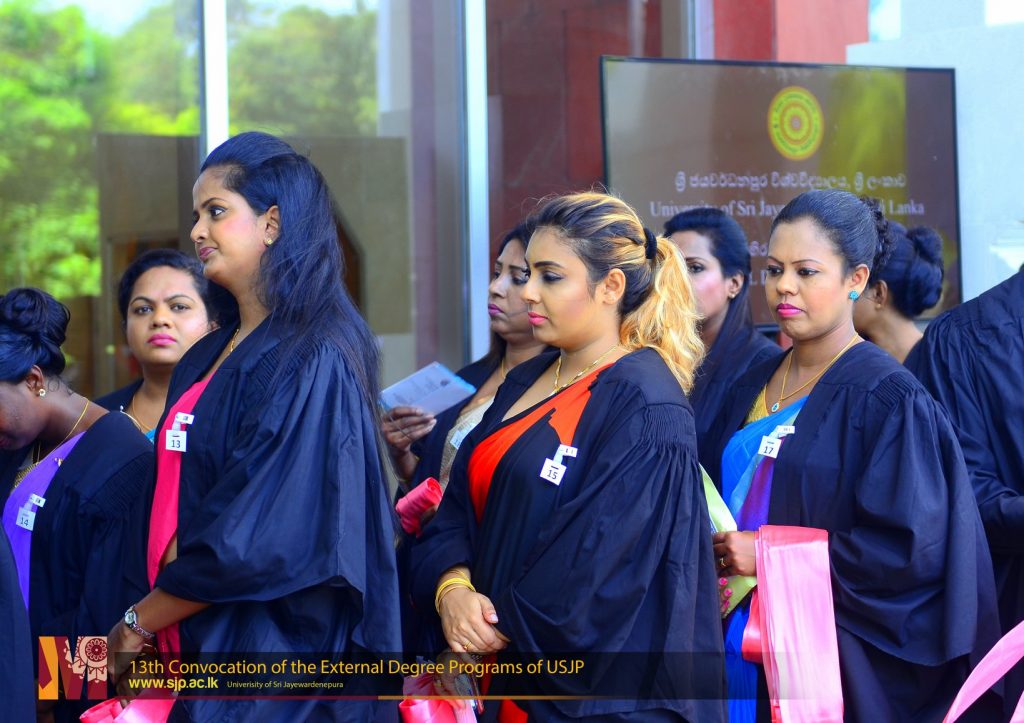 13th External Degree Convocation Of Usjp 21 Usj University Of Sri