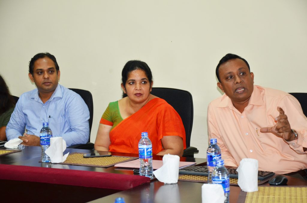 A special meeting between Dr Bandula Wijay and Members of the IIVCC ...