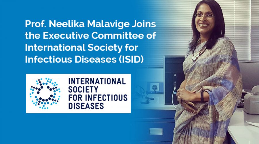 Prof. Neelika Malavige Joins The International Society for Infectious Diseases (ISID)