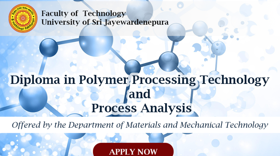 Diploma in Polymer Processing Technology and Process Analysis